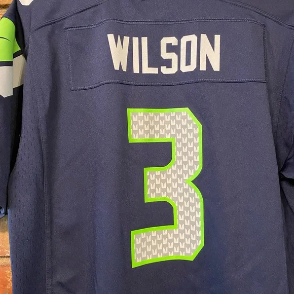 NFL Nike Seahawks jersey number 3 Russell Wilson size XL - Picture 6 of 9